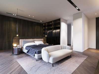 Thiết kế không gian phòng ngủ 20m2 cho gia đình chị Na ở Bến Tre